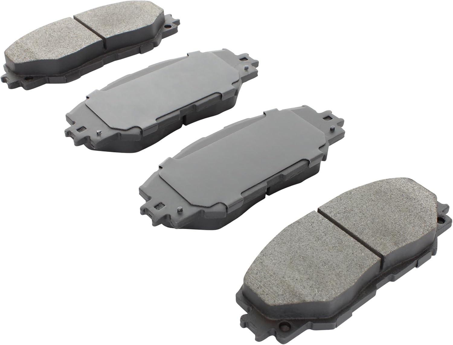 QUALITY-BUILT Front Semi-Metallic Brake Pads, QB 1000-1210M, Compatible with 2006-2019 Lexus/Pontiac/Scion/Toyota (Corolla,HS250h,Matrix,Prius V,RAV4,Vibe,xB,xD)