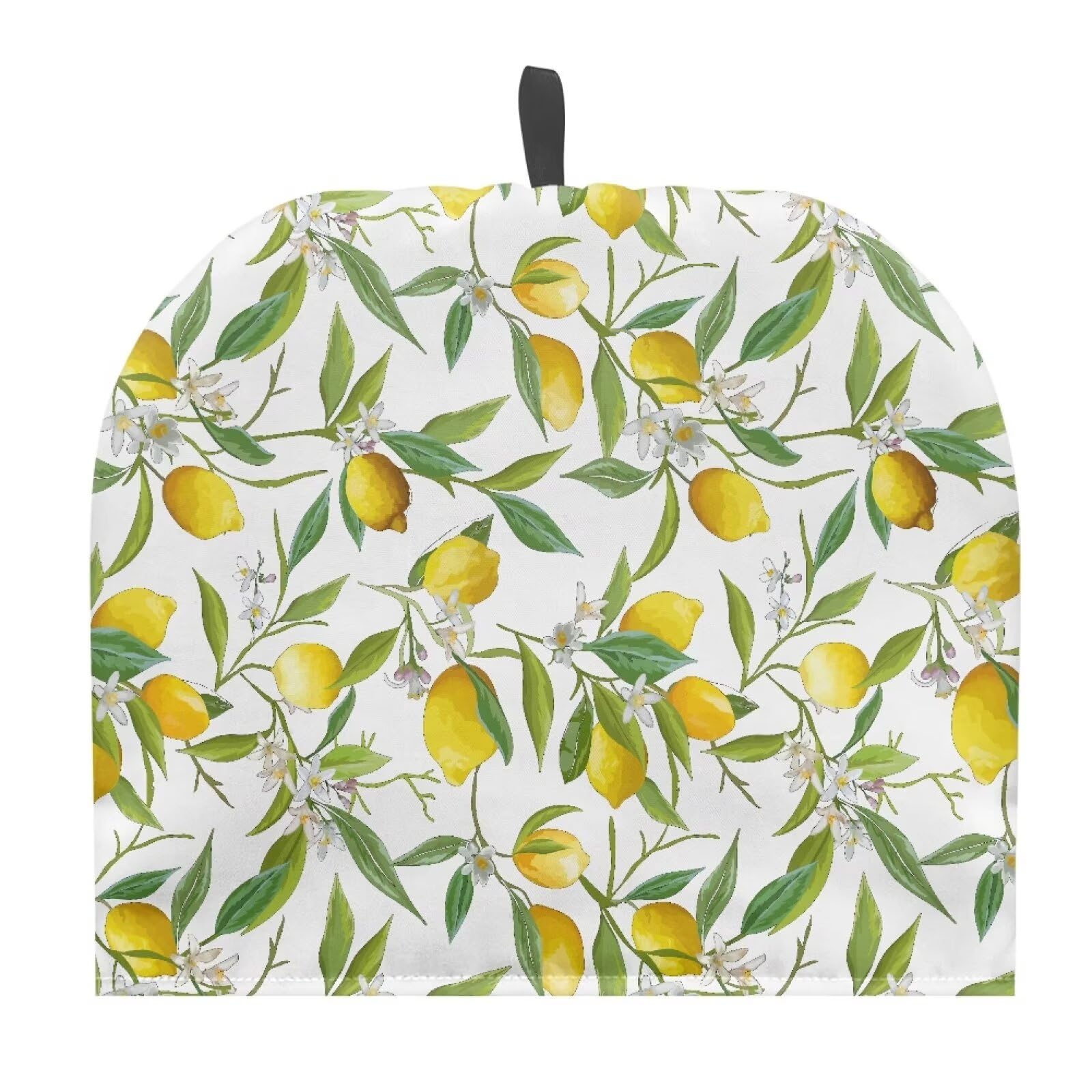Oamsistay Lemon Print Teapot Cozy for Teapot Tea Pots Cozy for Keeping Warm Portable Easy to Clean Coffee Pot Cozy Polyester for Hotel Thicken Kettle Dust Cover for Kitchen