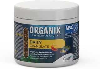 OASE ORGANIX Daily Granulate 175 ml - für die tägliche Fütterung Einer großen Artenvielfalt, für farbenprächtige Aquarienbewohner