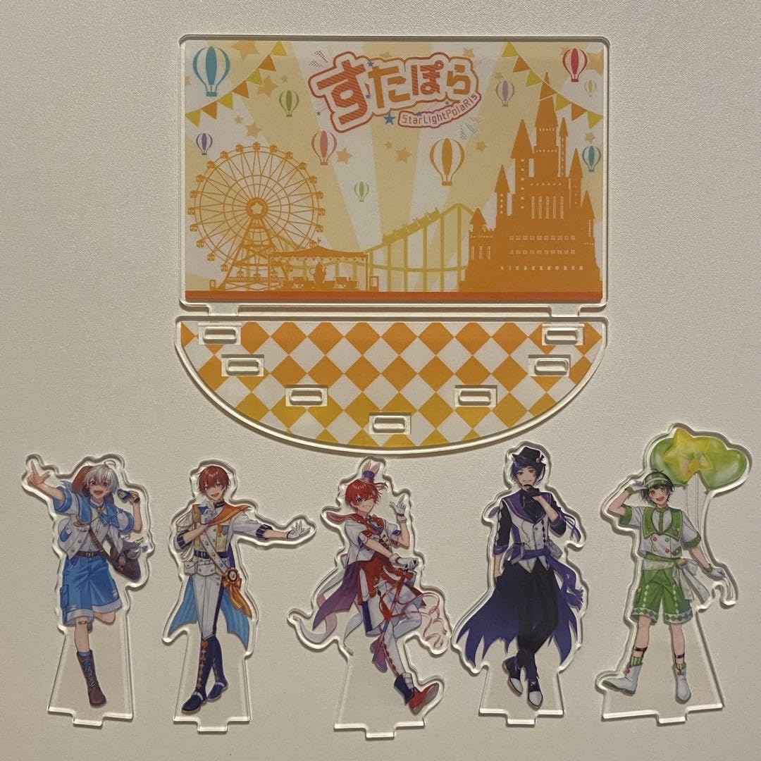 Amazon.co.jp: すたぽら ジオラマアクリルスタンド ・2周年記念 ・星空 
