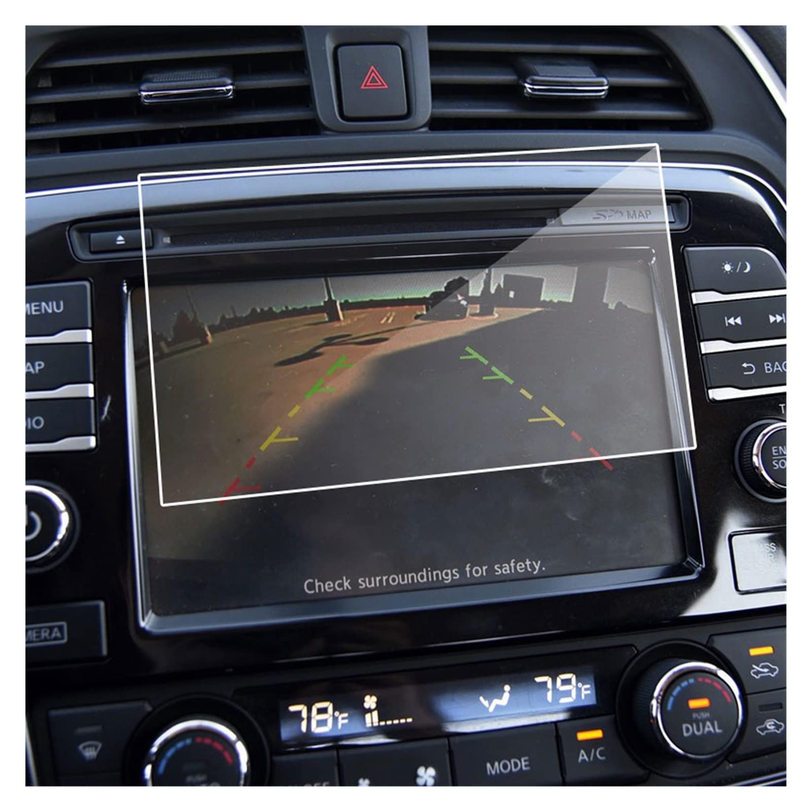 car GPS Navigation Film Glass Film For M&axima N&avigation S&creen 2016-2019 GPS Screen Protector Car Accessories 8-inch