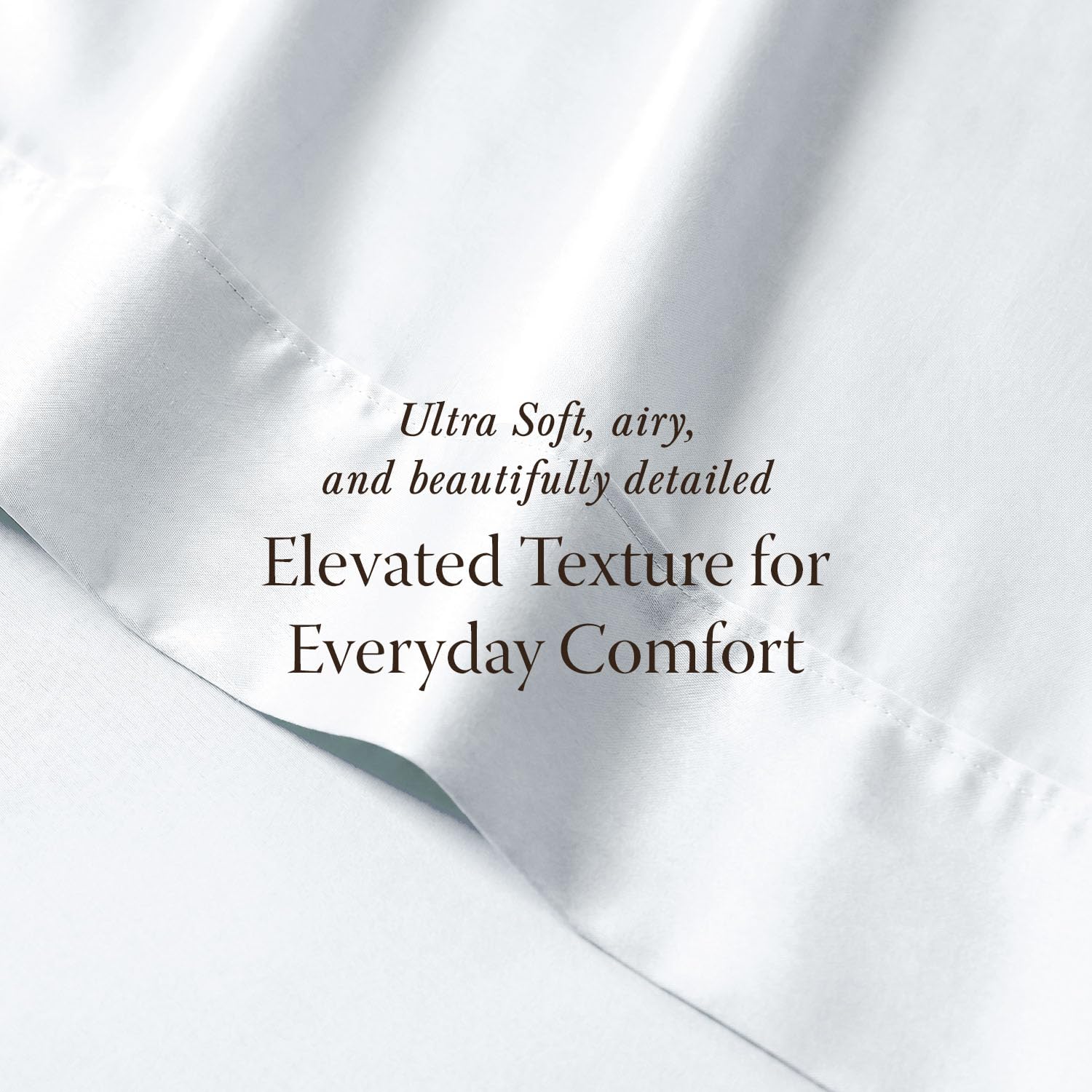 Threadmill Home Linen - Juego de Ropa de Cama en satén de 400 Hilos, 100% algodón, Juego de Ropa de Cama de 4 Piezas, sábanas Lisas, Tejido en satén, tamaño Grande, Color Blanco