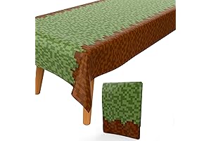 Minecraft Table Cloth for Unforgettable Gaming Parties