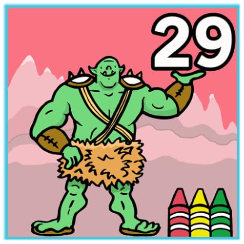 Coloring Book 29: Mythical Creatures