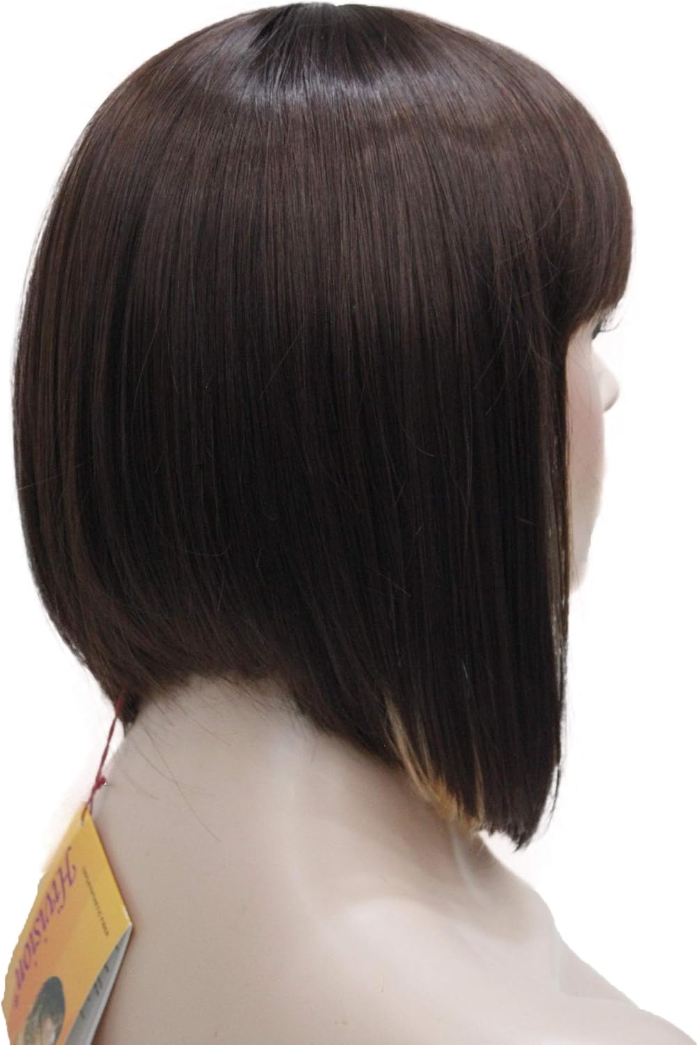 Lydell 10" Short Bob Wigs No Part Full Synthetic Hair Wig (AB01), #AB01 - Image 5