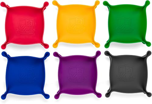 Miniatura 2 de Piecekeeper - Cuencos de almacenamiento para juegos de mesa, paquete de 6  Bandeja plegable portátil para brocas de mesa, picaduras, componentes,