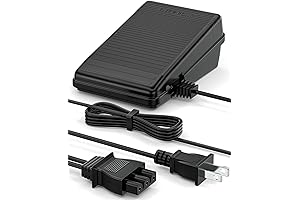 VHBW 10ft Singer 14GA Power Cord for Singer Sewing Machines 44S, 55, 160S