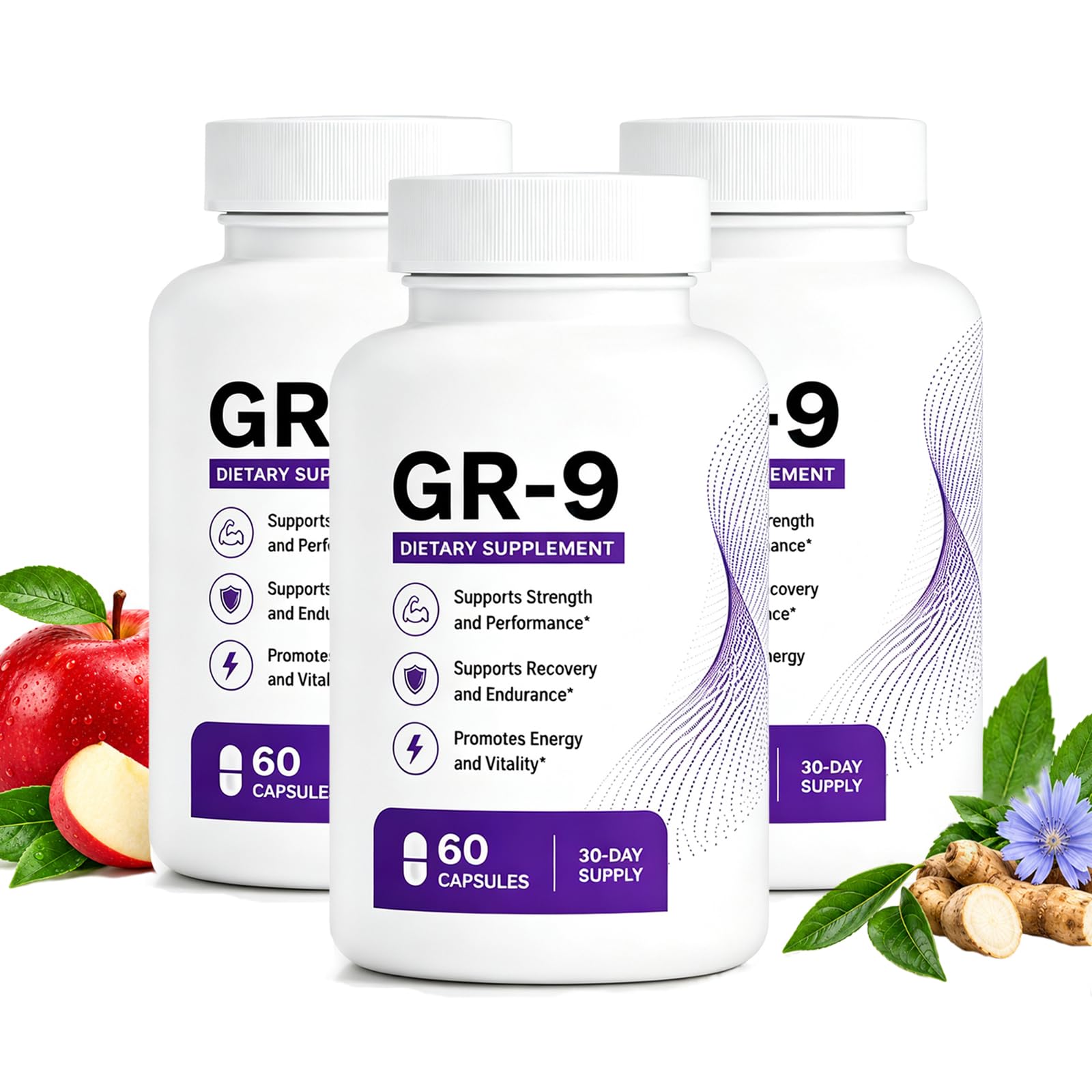 GR-9 Pepsin Neutralizer, GR-9 Supplement, Soothes Esophageal Health Supplement, Digestive Support Supplement, Stomach Acid Balance Formula, Daily Throat Gut Health Care, 60 Count, 1pc — Amazon image 9