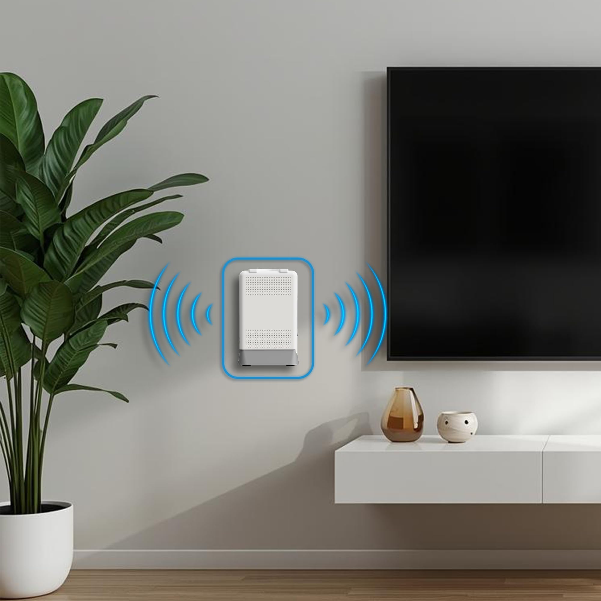 Wall Mount Bracket for EE Smart Hub 7 Plus SH35A Home Broadband Wireless Router — view 4