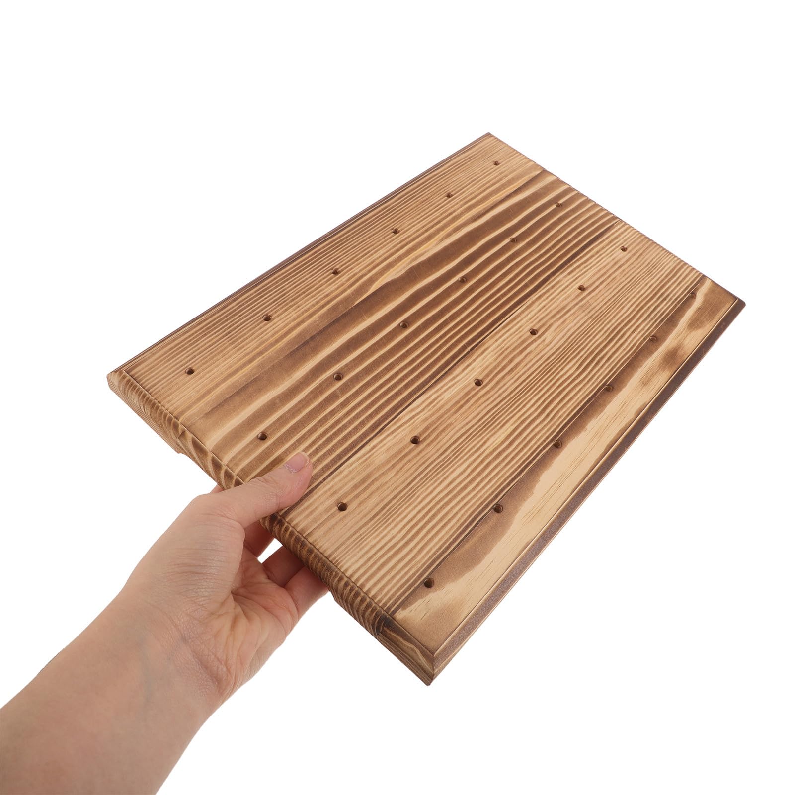 Holz Cake Pop Ständer mit 24 Löchern und 100 Stielen Natürlicher und Eleganter Dessertständer für Hochzeiten und Feiern Einfache Reinigung und Erweiterte Kapazität