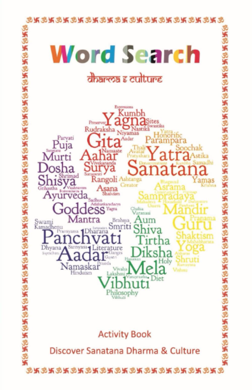 Word Search Dharma & Culture: Activity Book about Hindu Santana Dharma & Culture