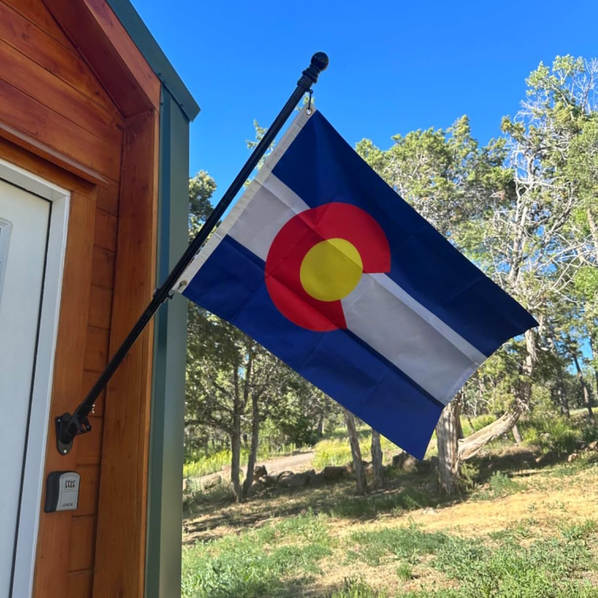 Jayus Double Sided Colorado Sates Flags 2x3 FT Outdoor - Vivid Colors 3Ply CO Colorado Flags Banners- 220D Heavy Duty 100% Polyester with 2 Brass Grommets - Image 6