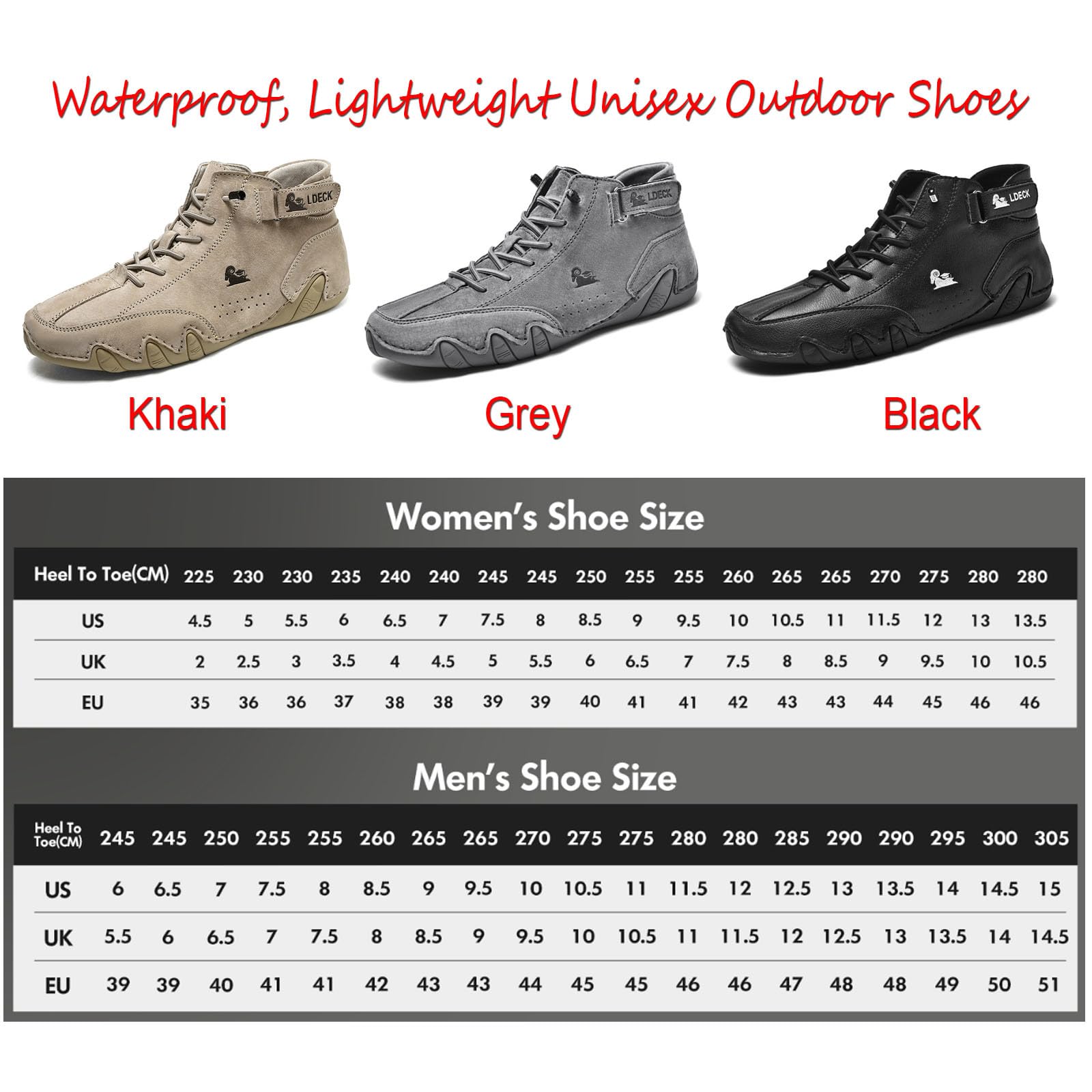 Wasserdichte und atmungsaktive orthopädische Schuhe, Unisex, Outdoor, Freizeit-Sneaker, handgefertigt, Leder, warme Winterstiefel