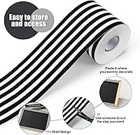 Vista 3 de Zonon Borde para tablón de anuncios para el aula, 65 pies, bordes rectos, decoración de aula o escuela del hogar (moderno)