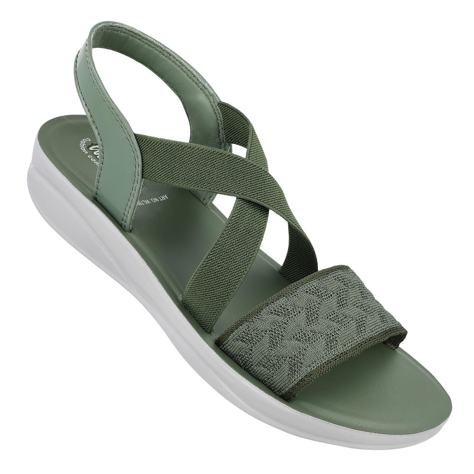 WALKAROO WL7800 Womens Sandals for dailywear and regular use for Indoor & Outdoor - Mint (B0CL9LWHRG) Amazon Price History, Amazon Price Tracker