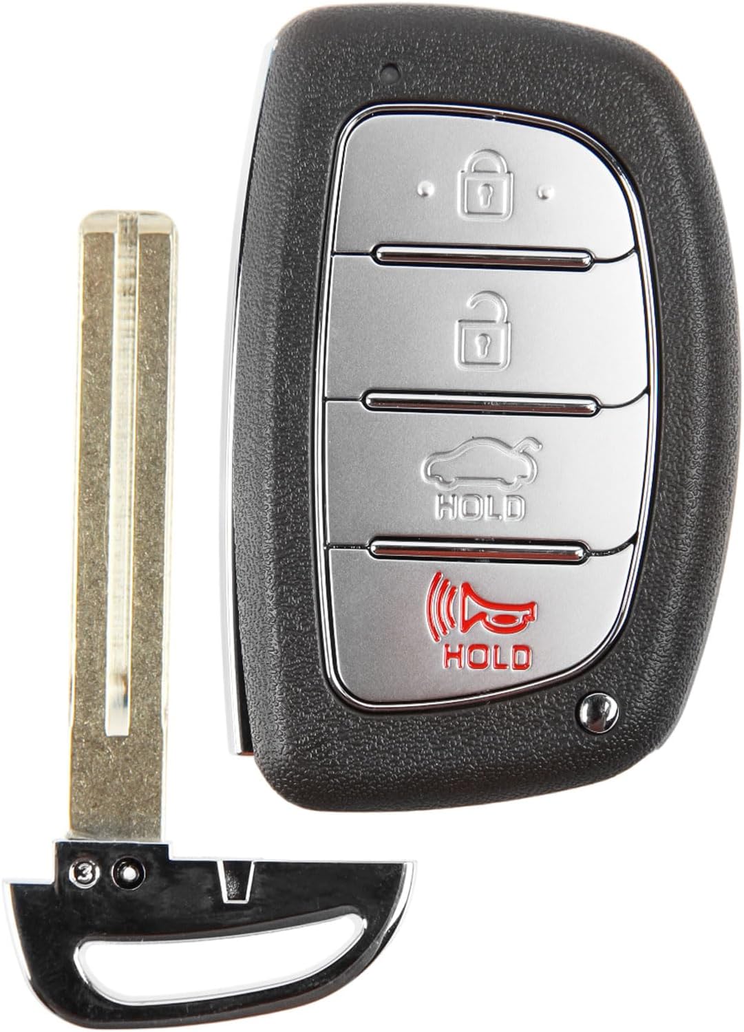 Amazon.com: KeylessOption Keyless Entry Remote Car Key Fob Control 4 ...