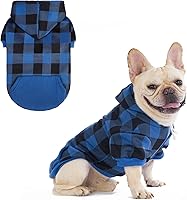 Vista 25 de KOOLTAIL Sudadera básica con capucha para perro, suave y cálido, con agujero para la correa y bolsillo, abrigo de invierno para mascotas, ropa