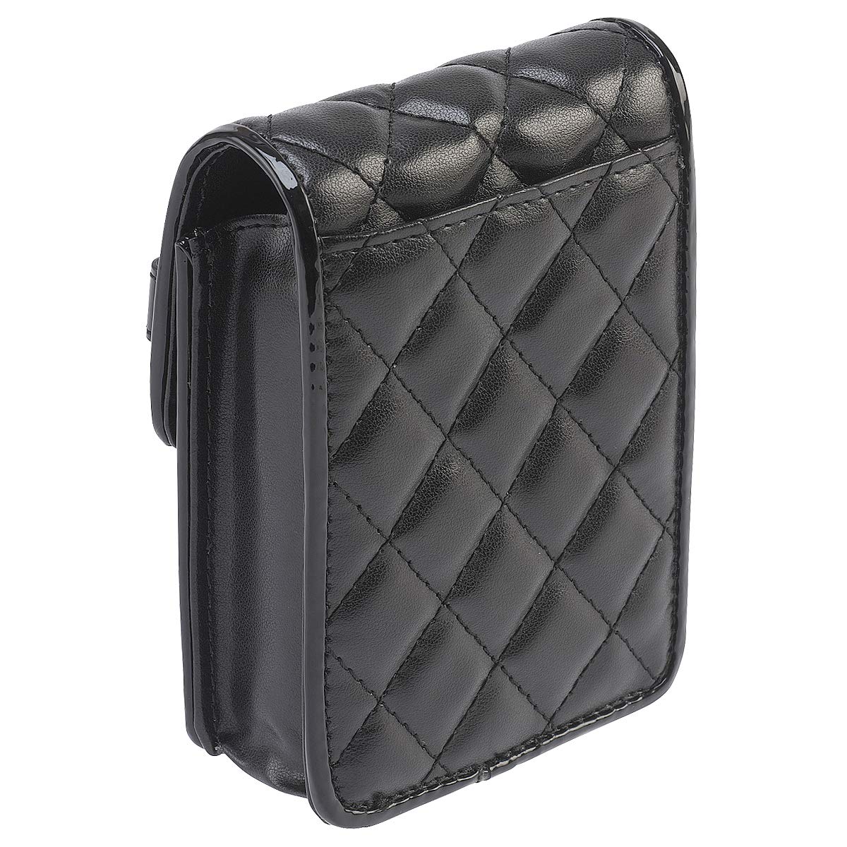CHANEL ブラック キルティング シガレットケース シャネル シガレット