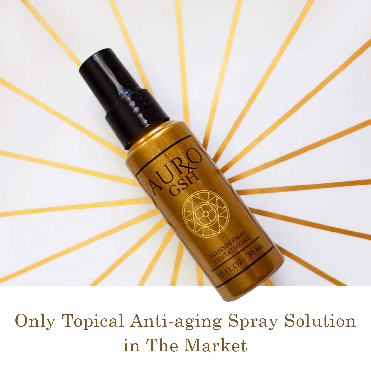 Auro Skincare | Auro GSH Glutathione Spray, Topical Antioxidant Highly  Absorbable Skin Solution : Amazon.ae: Beauty