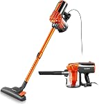 Aspirateur filaire iwoly V600 500W avec cordon de 23 pi, léger 2-en-1 aspirateur à bâton et à main pour sols durs et nettoyage de la maison