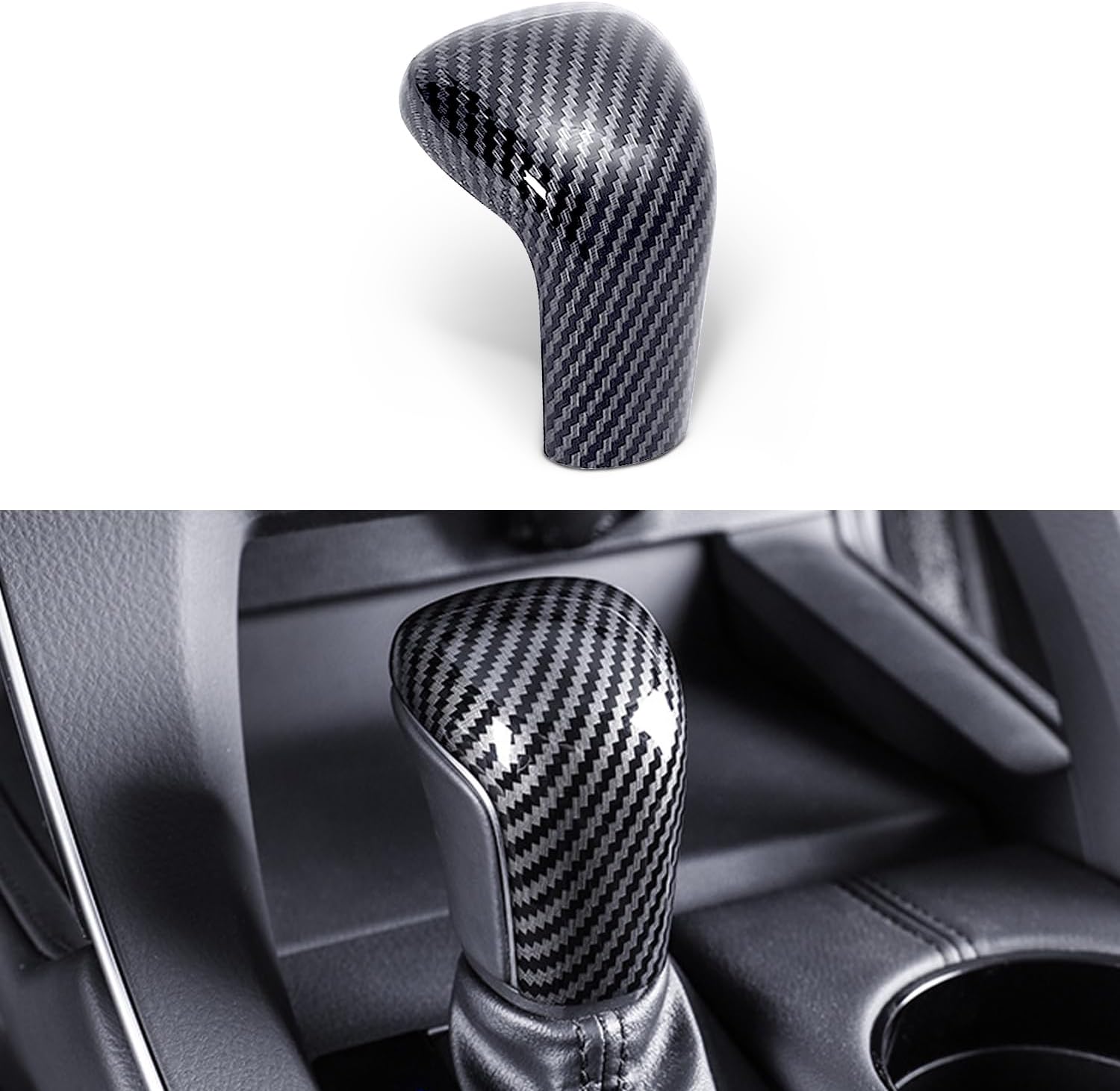 Amazon.com: BoxCheer Gear Shift Knob Cover Suitable for Toyota 2024 ...