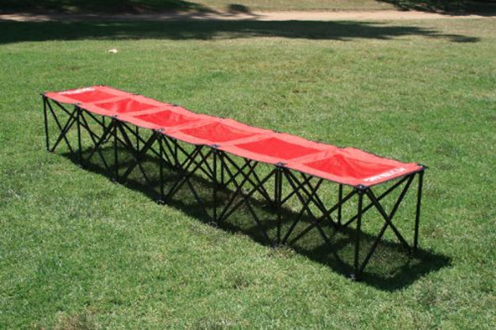 Gravity Trading Sweat Pro Bench - 6 Seat Folding Sports Team Bench