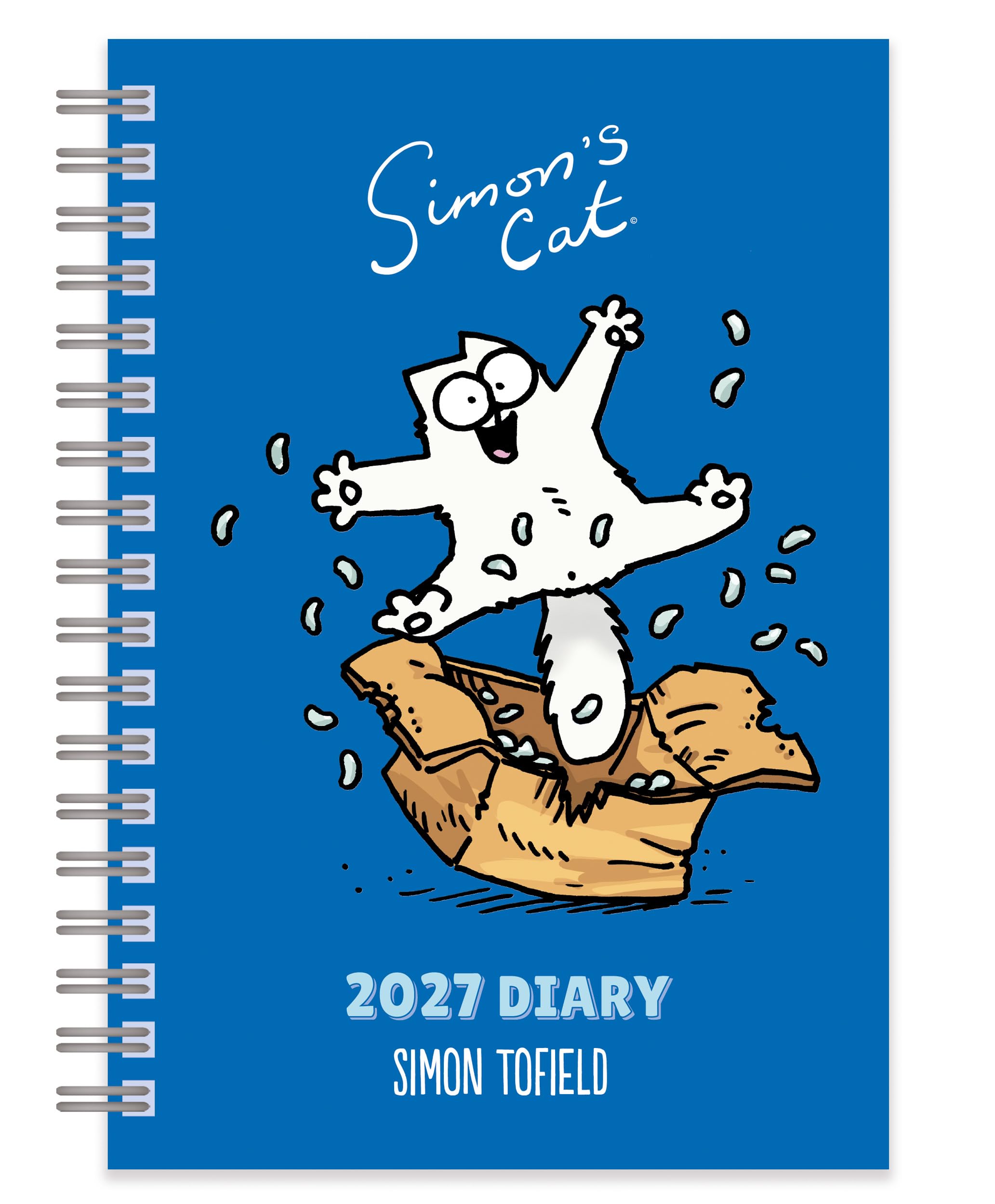 Portico Designs Ltd Simon's Cat 2027 A5 Wiro Diary