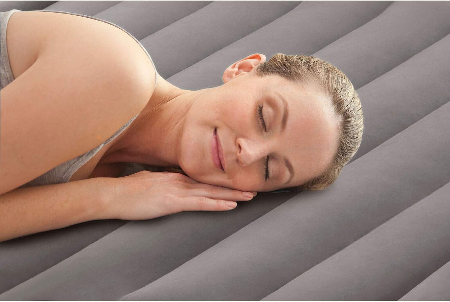 N/W Dura Beam 16.5" Deluxe Inflatable Air Mattress Bed w/ Built in Pump, King