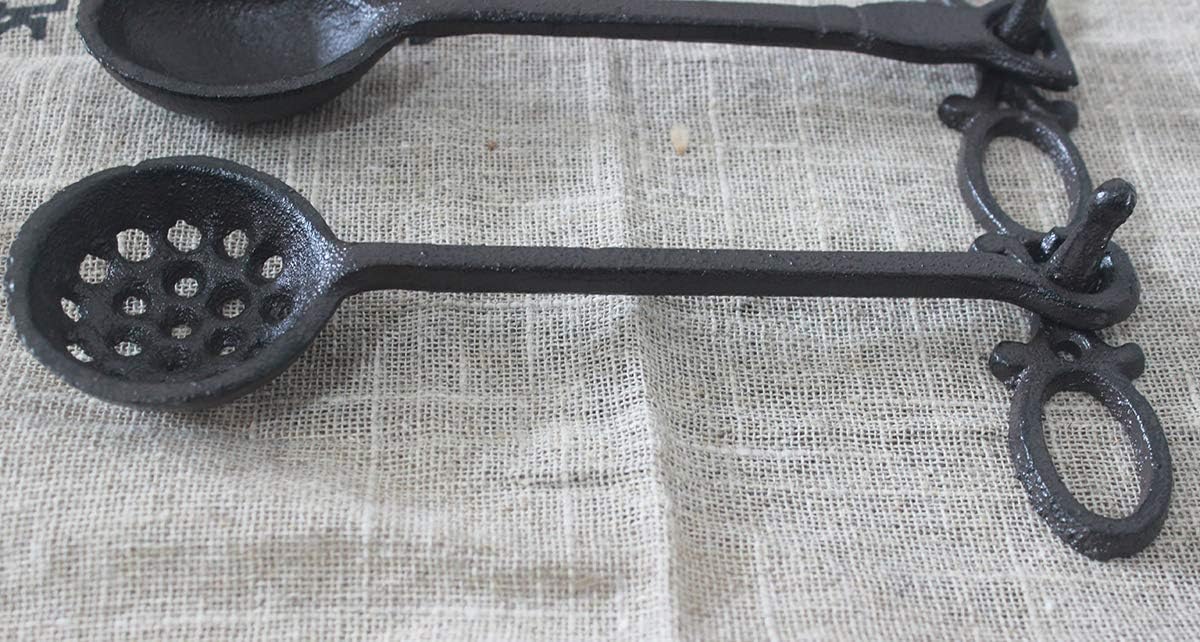 Cast iron Wall decor with Fork and Spoon for Kitchen or Dinning room