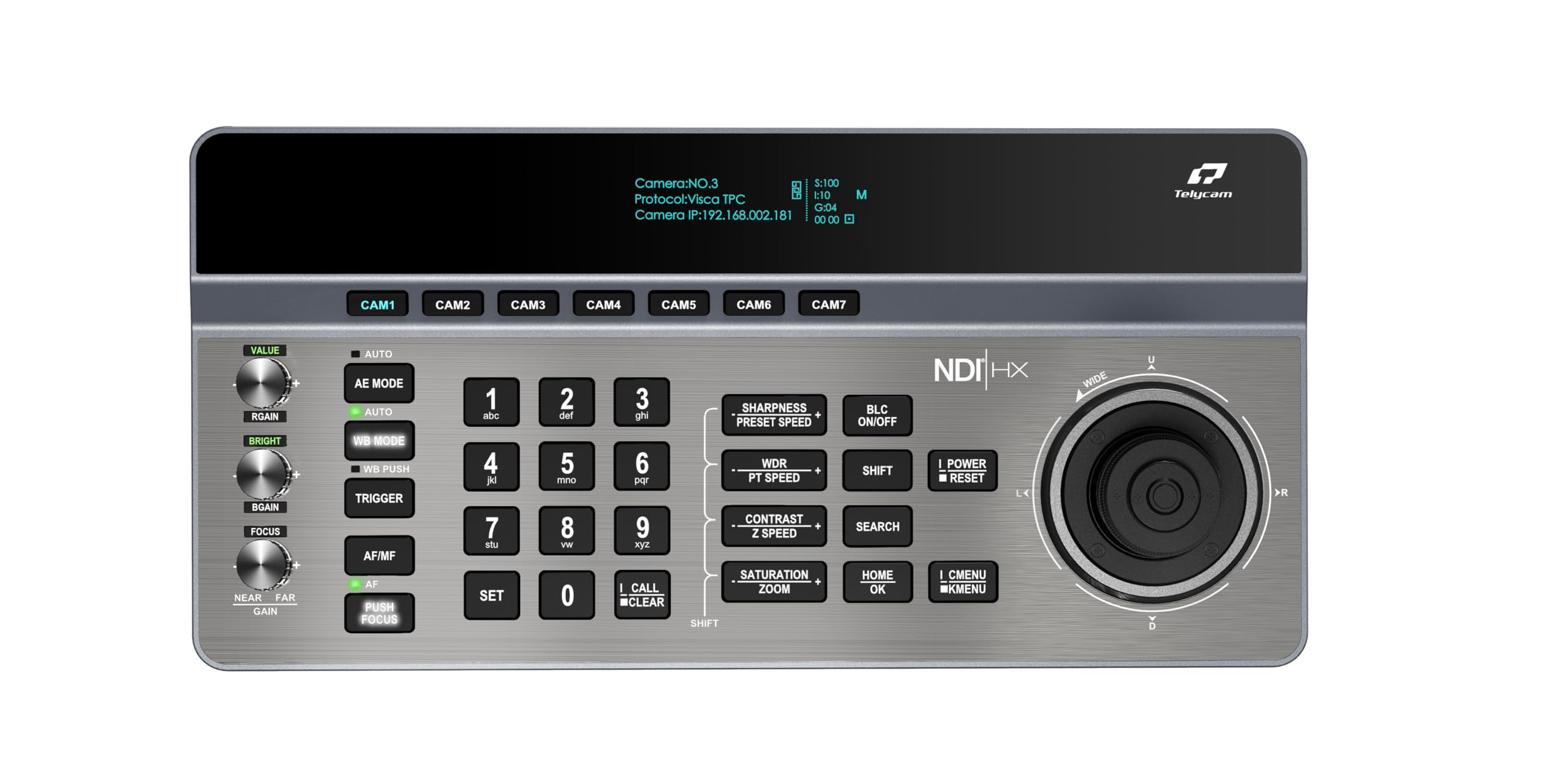 Amazon.com: Telycam V-Joy+ PTZ Camera Controller – Advanced IP