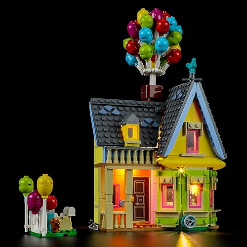 BRIKSMAX Kit de iluminación LED para LEGO-43217 Up House - Compatible con el modelo de bloques de construcción Lego Disney - No incluye juego de