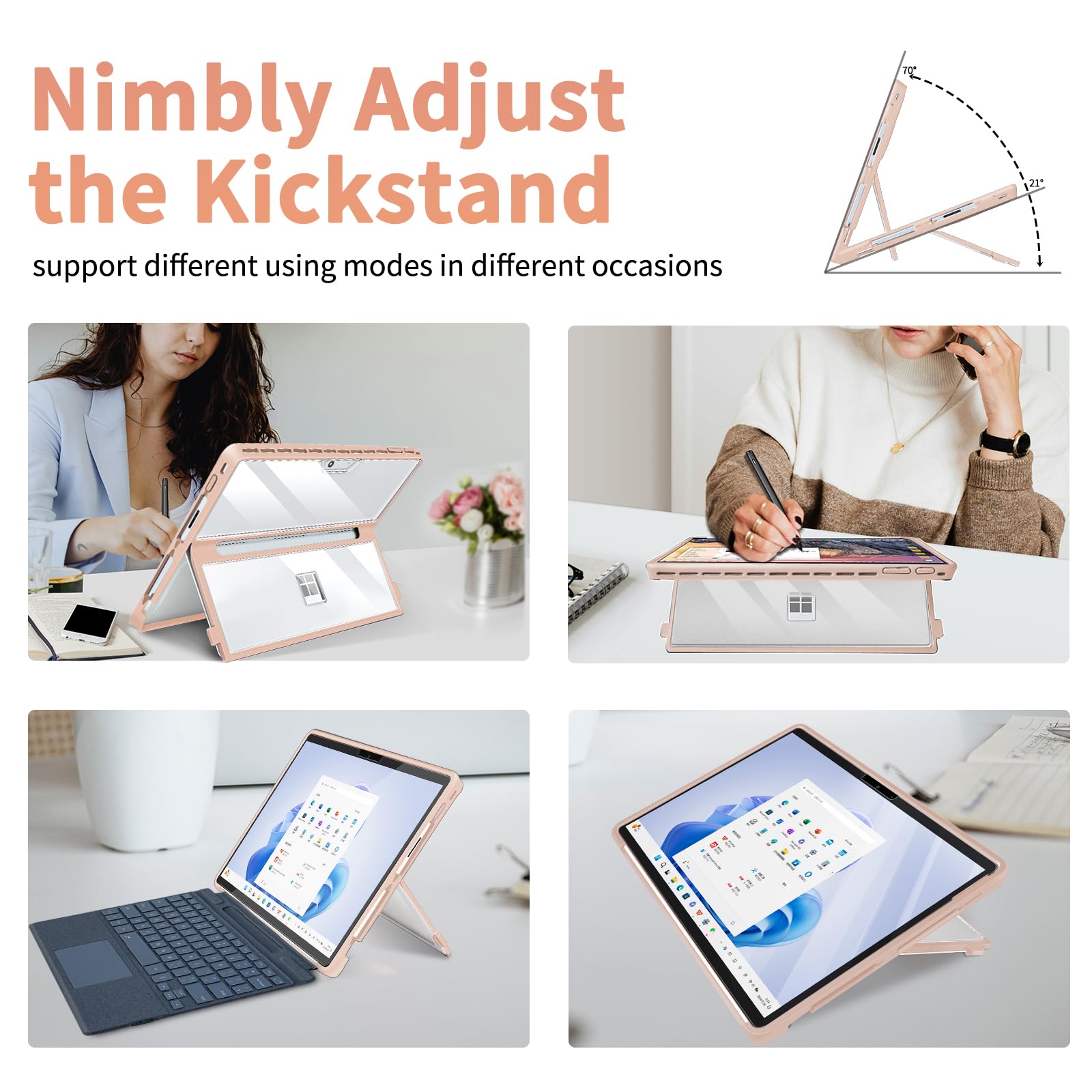Amazon.co.jp: SSS·GRGB ケース Microsoft Surface Pro 11/10 /9/8 13