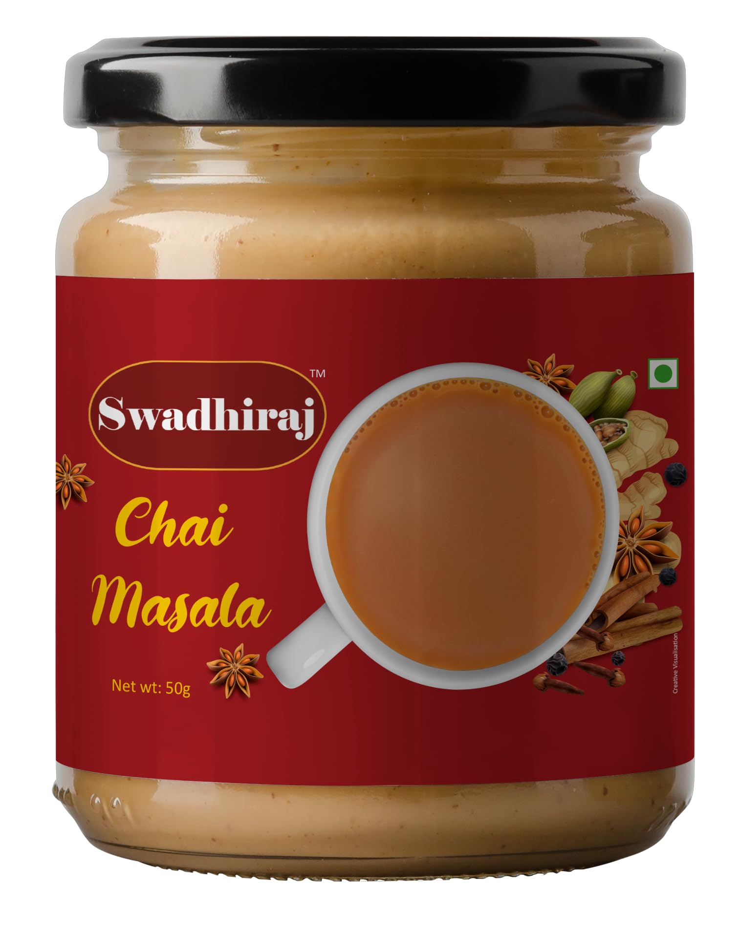 Swadhiraj Chai Masala 50gm |Tea Masala Powder | Chai Masala Powder for Tea | Masala Tea Powder | Pure Original Spices Sourced from Coorg | Roasted and Ground (B0CP5CYS3S) Amazon Price History, Amazon Price Tracker