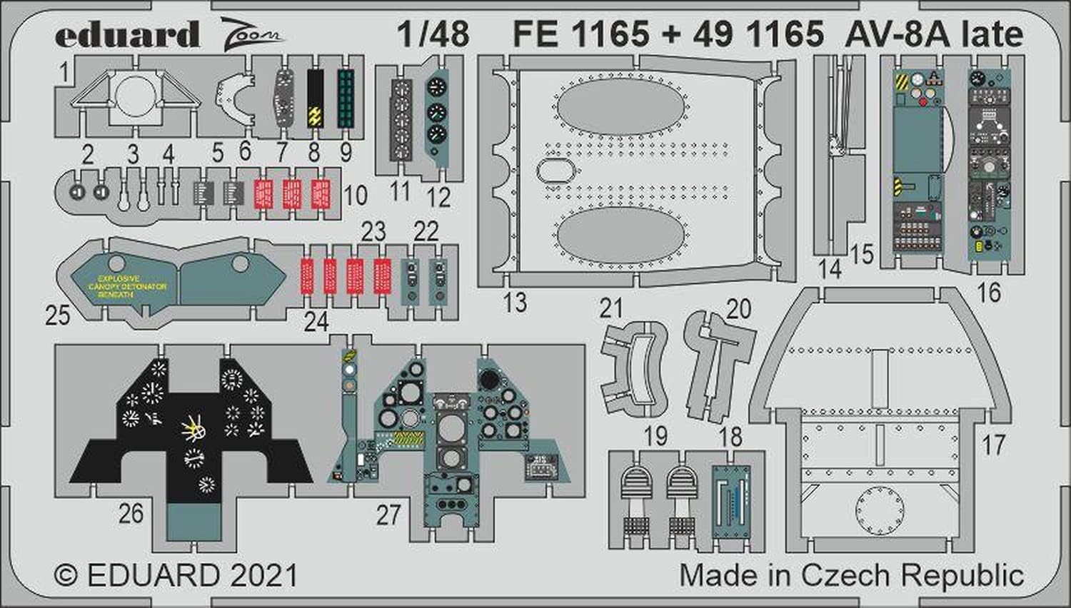 Eduard EDBIG49290 Big Ed Set, Various