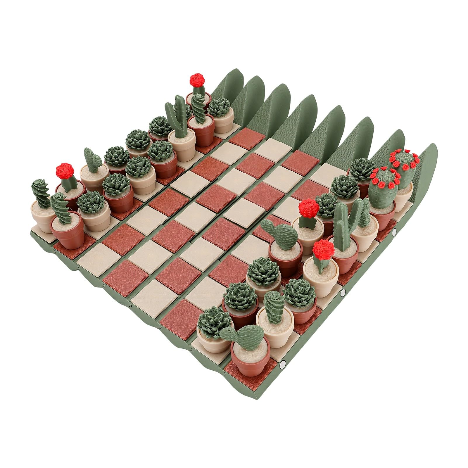 3D Chess Set with Innovative Storage Solution