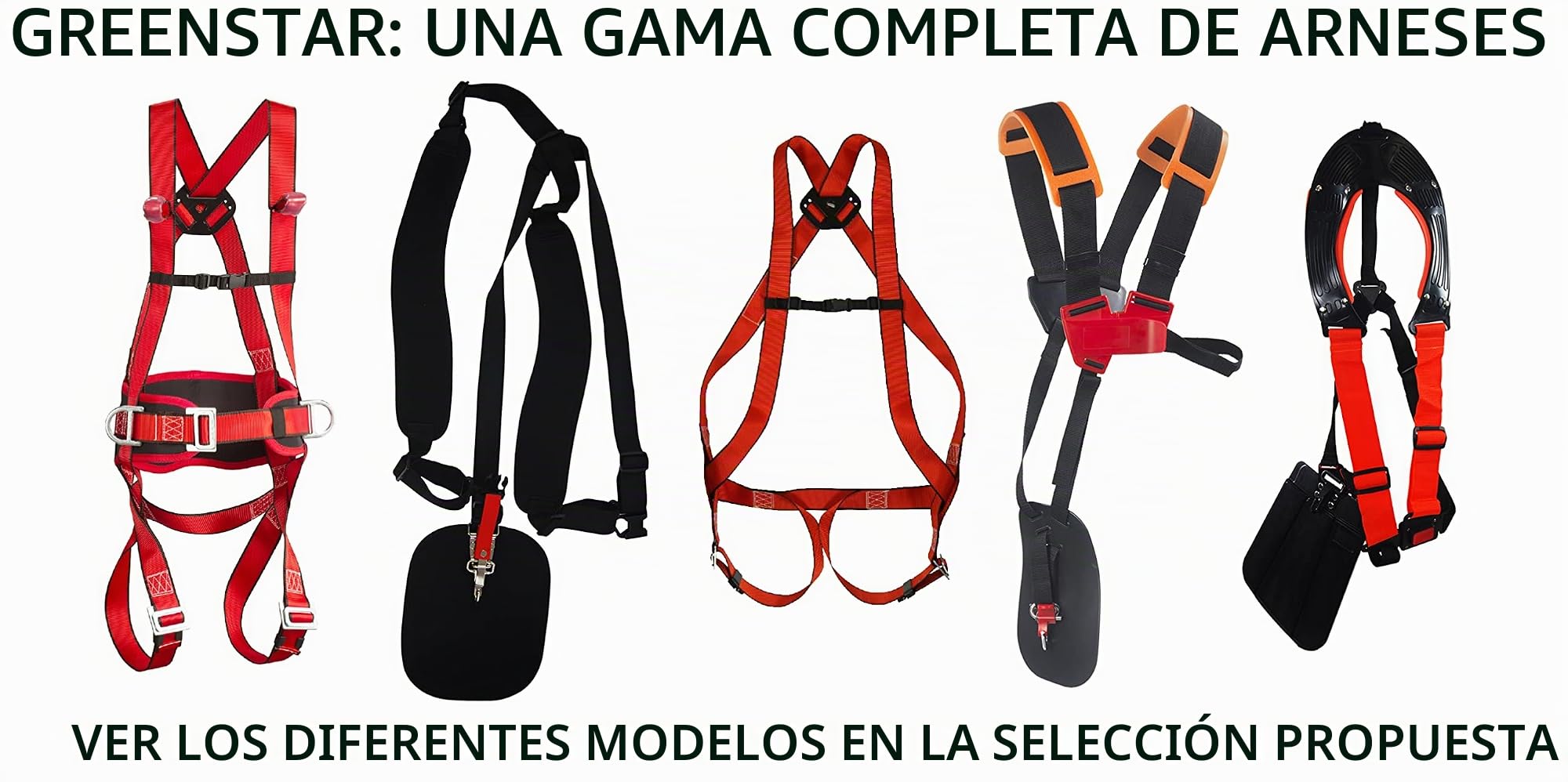 TECOMEC – Arnés de arneses profesional con acolchado – 3 sistemas de liberación rápida