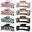 TOCESS 8 Pack Big Hair Claw Clips for Women Large Claw Clip for Thin Thick Curly Hair 90\'s Strong Hold 4.33 Inch Nonslip Matte Jumbo Hair Clips (8 Pcs)
