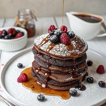 Simple Mills Cocoa Pancake and Waffle Mix, Just add Water, Gluten Free, Paleo Friendly, Breakfast, 10 oz (6 pack)