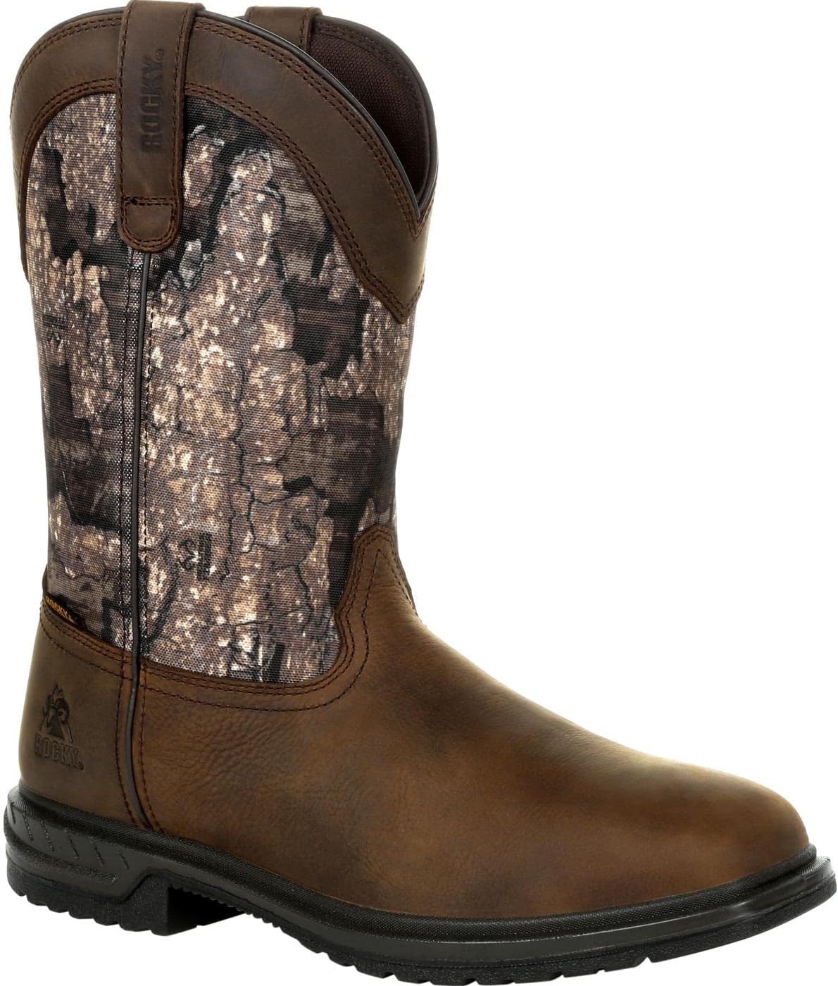 Rocky Men's WORKSMART Western Boot, Realtree Timber, 8.5