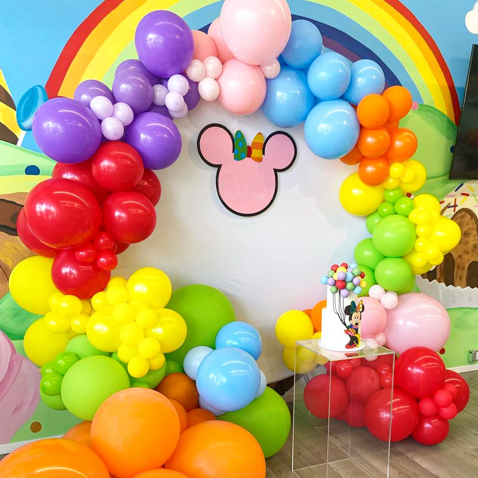 12 Confetti Feestballonnen Regenboog Confetti Ballonnen, 30 Cm Meerkleurige Latex Ballon Voorgevuld Met Heldere Kleurrijke Confetti Voor Bruiloft Verlovings Of Feestdecoratie Veelkleurige Schijven
