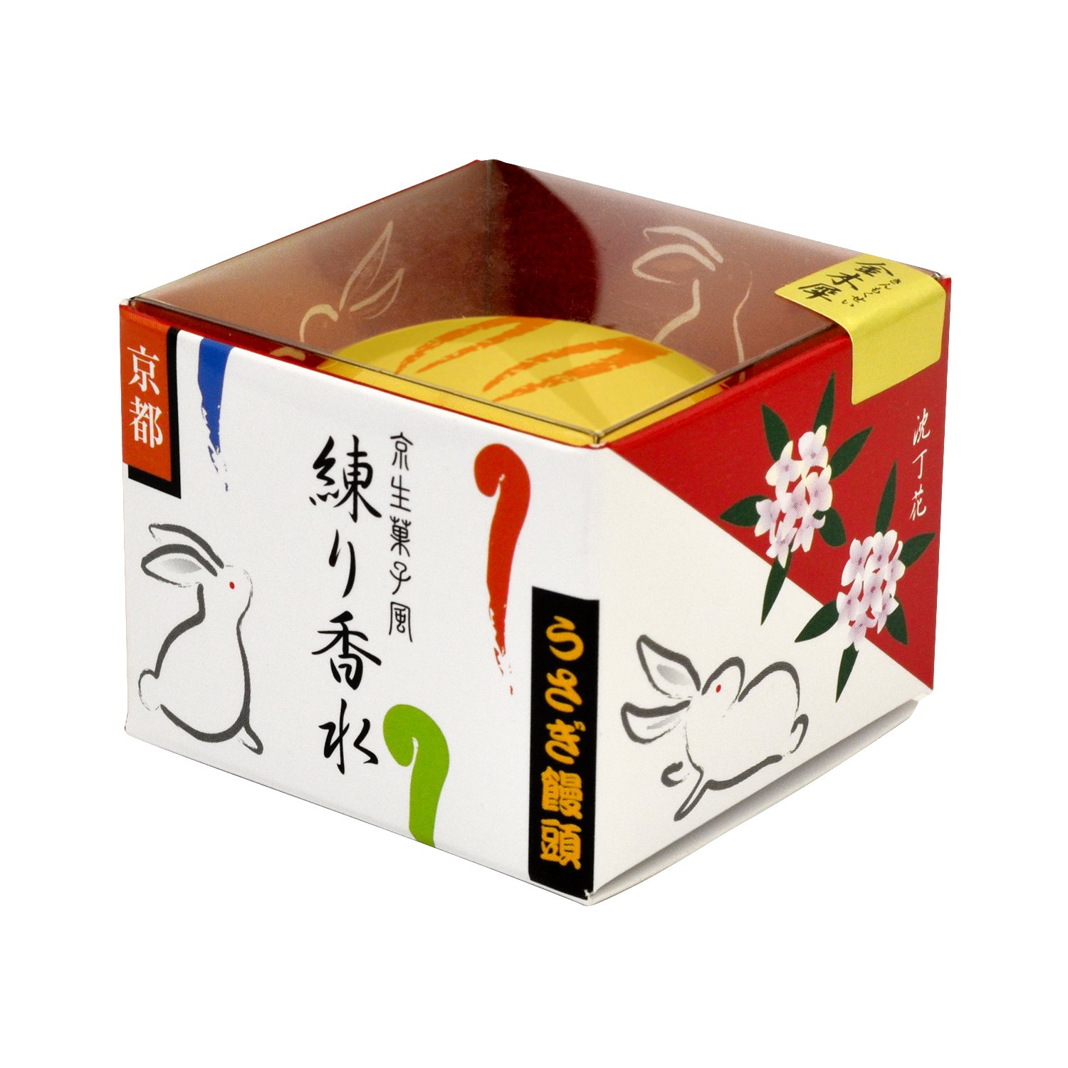 Amazon | 舞妓さんの練り香水「うさぎ饅頭」 金木犀の香り | 京コスメ