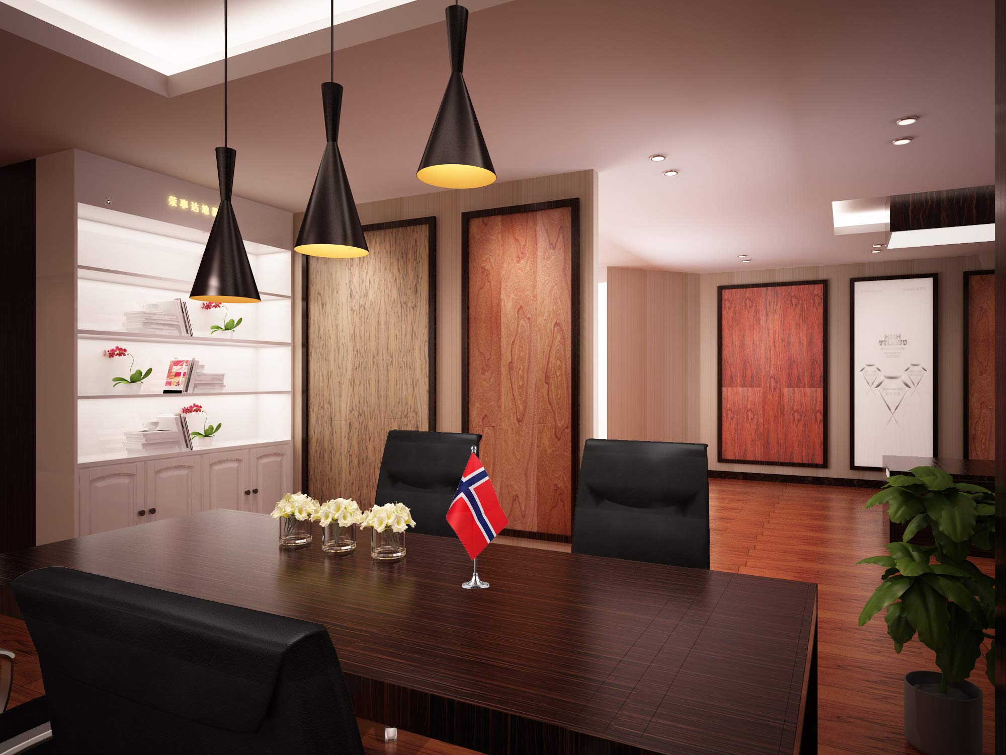 Bandera de Noruega, bandera de Noruega, bandera de mesa, bandera de oficina, banderas de países internacionales, celebración de eventos de festivales, decoración de oficina, escritorio, decoración del 3