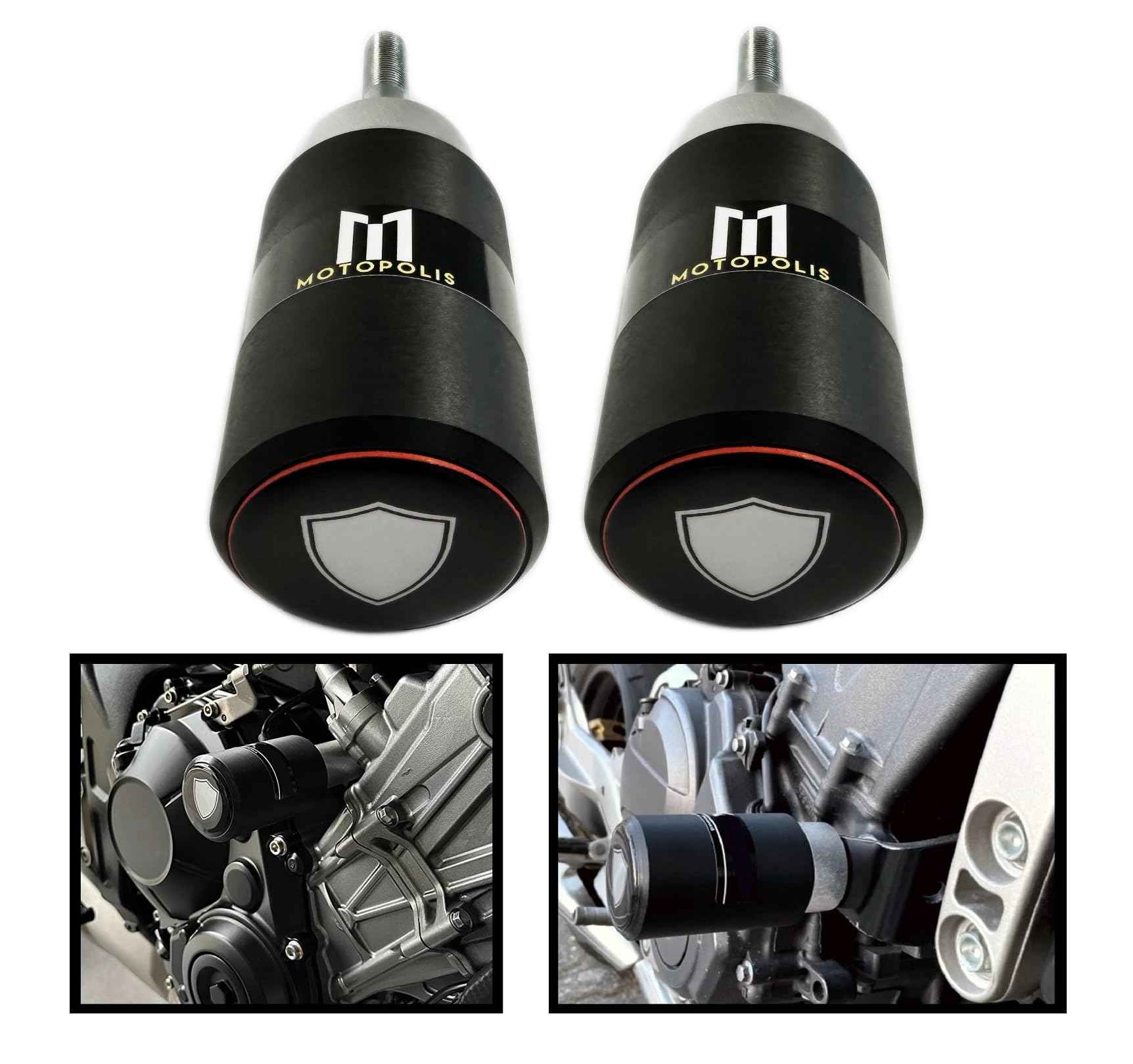 TOPES ANTICAIDA Crash Pads Protectors BOBBINS para CB 600 F Hornet 2007-2014