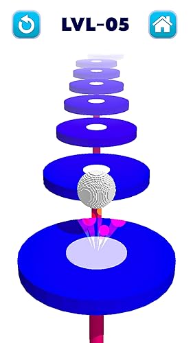 Magic Hop Bouncy Ball Master: Dancing Splashy Balls Run Game - EDM Rush Magic Tiles Spiral Jumping G