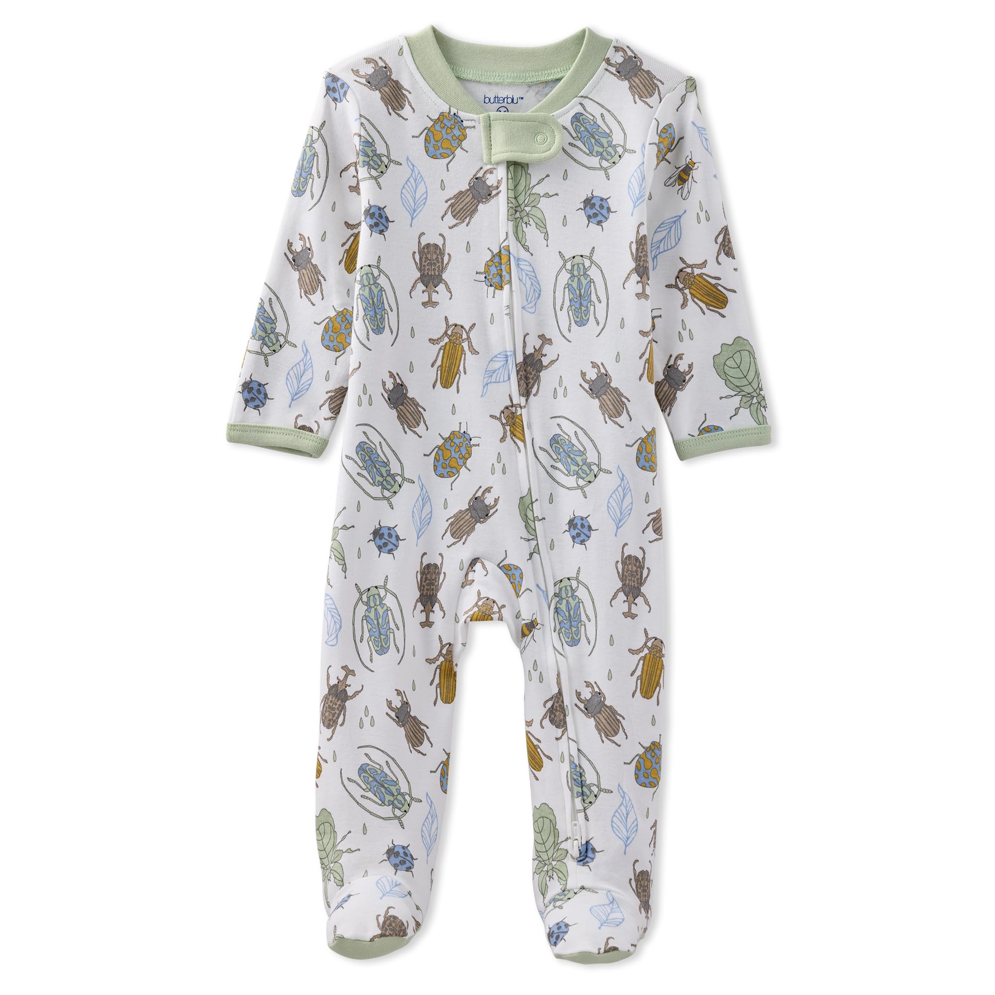 Baby Boys Scout Sleep Play 100 Organic Cotton Footed Zip Front Sleeper Pajamas for Baby Boys