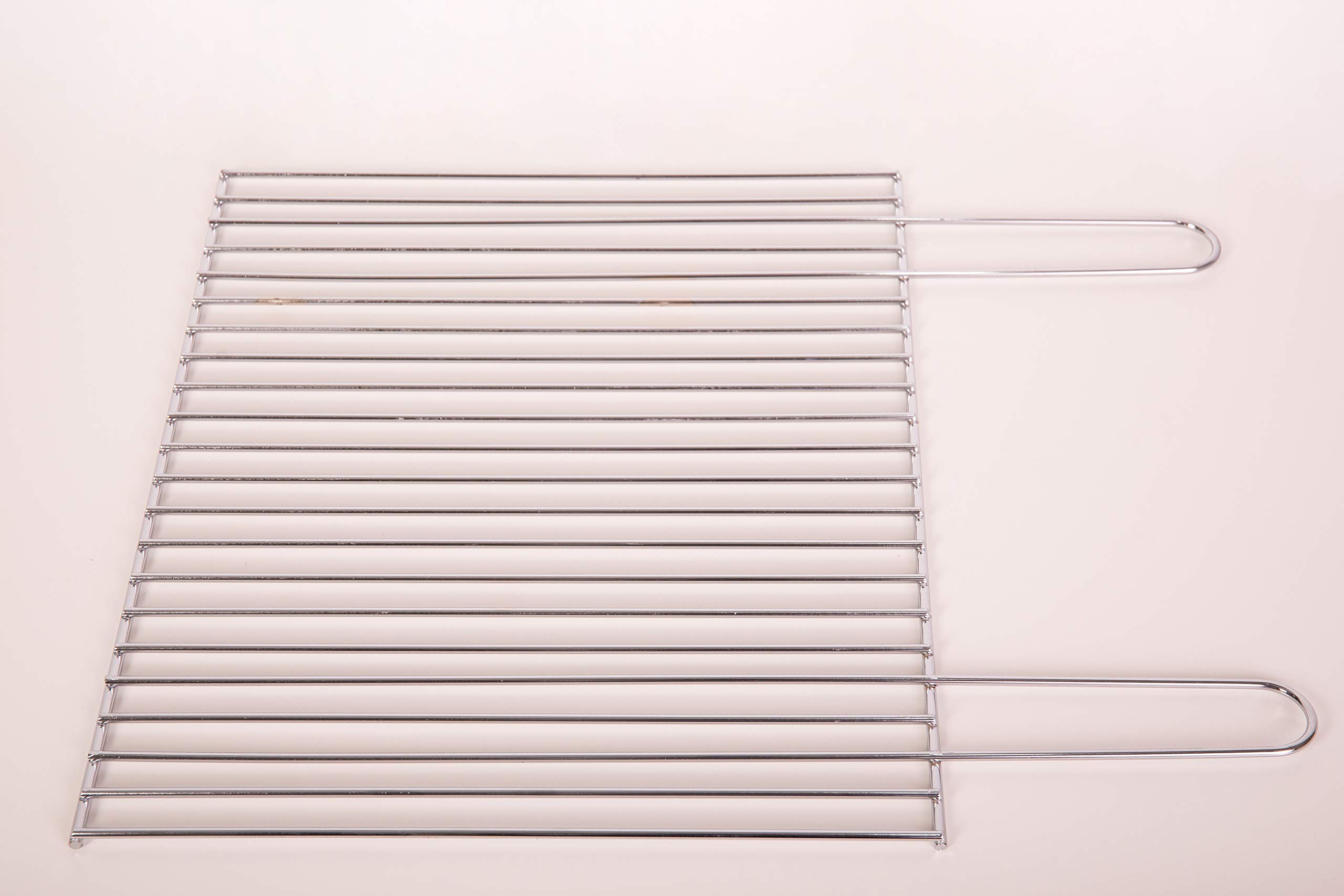 Barbacoa de Carbón Rectangular portátil 60x40 cnt de Chapa ideal para Carbón y leña, barbacoa con patas desmontables y parilla, para Asar Carne, pescado en el exterior