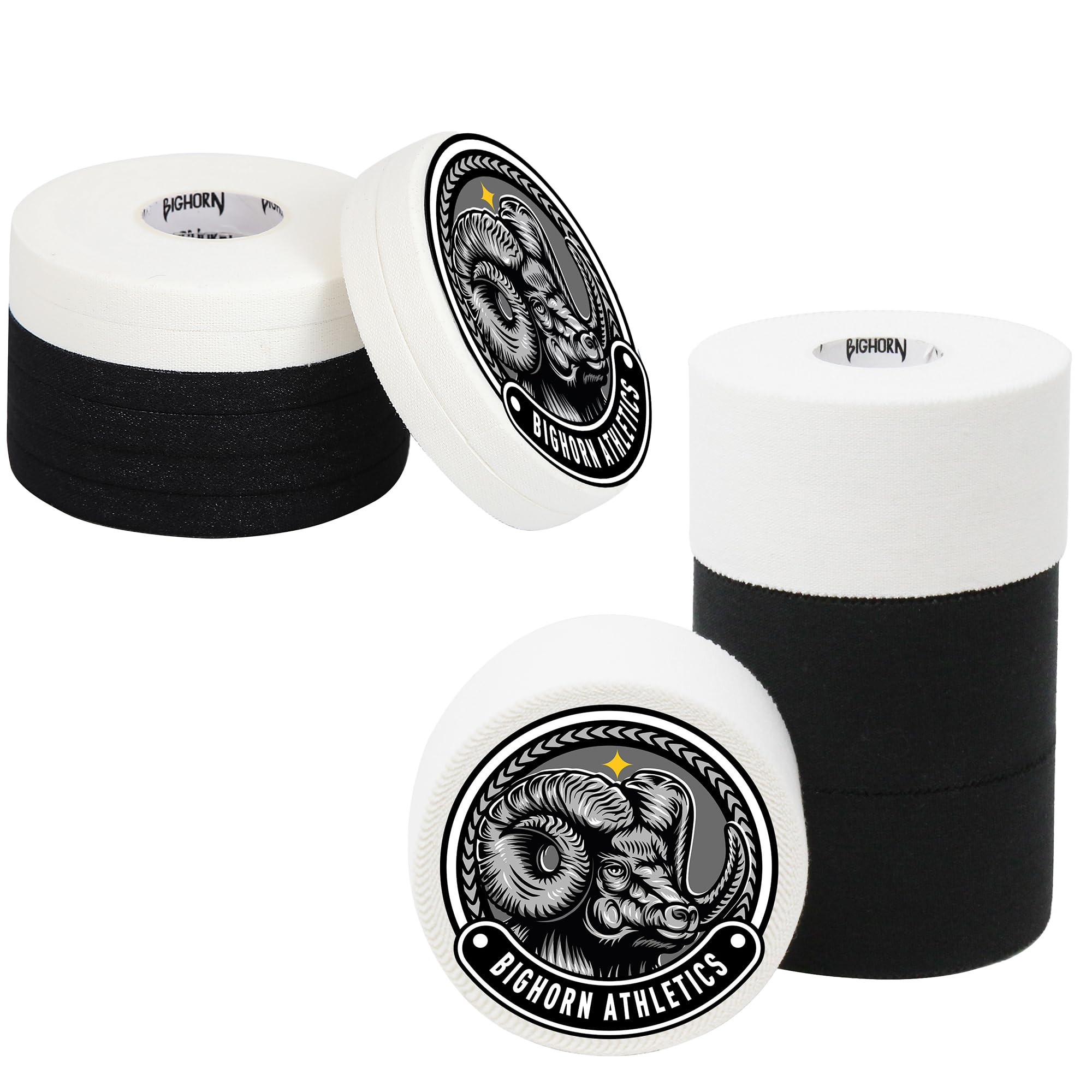 Bighorn Athletics Tape Bundle Jiu Jitsu Rock Climbing Boxing Sports Medical Tape 0 3 x 45 and 1