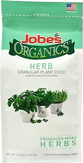 Jobe's 09127 Organics Herb Granules Plant Food, 4 Lbs