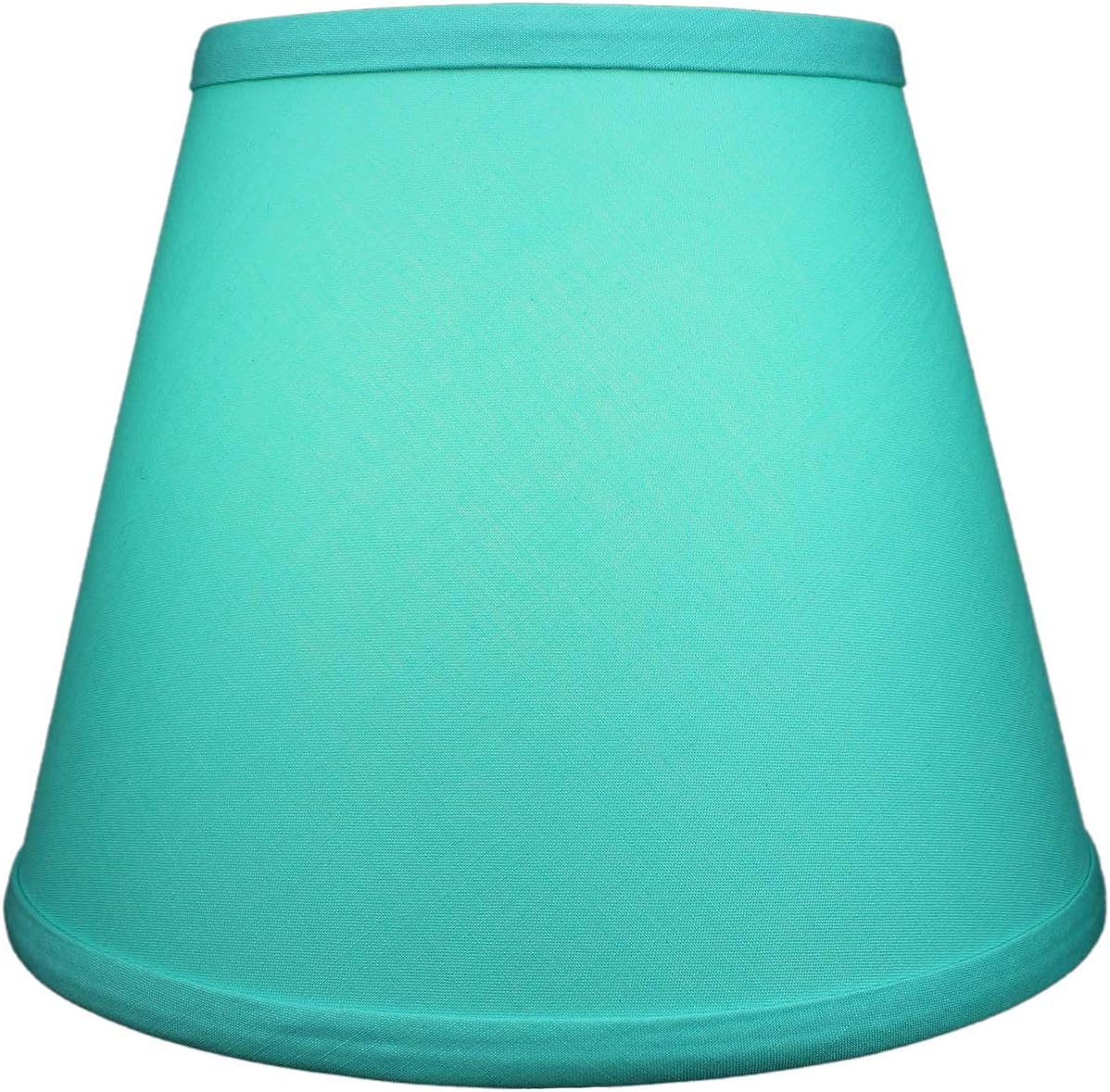 FenchelShades.com Lampshade 6" Top Diameter x 10" Bottom Diameter x 8" Slant Height 6x10x8" with Spider Attachment Diameter 0.4 Inch for Lamps with a Harp (Linen Pool)