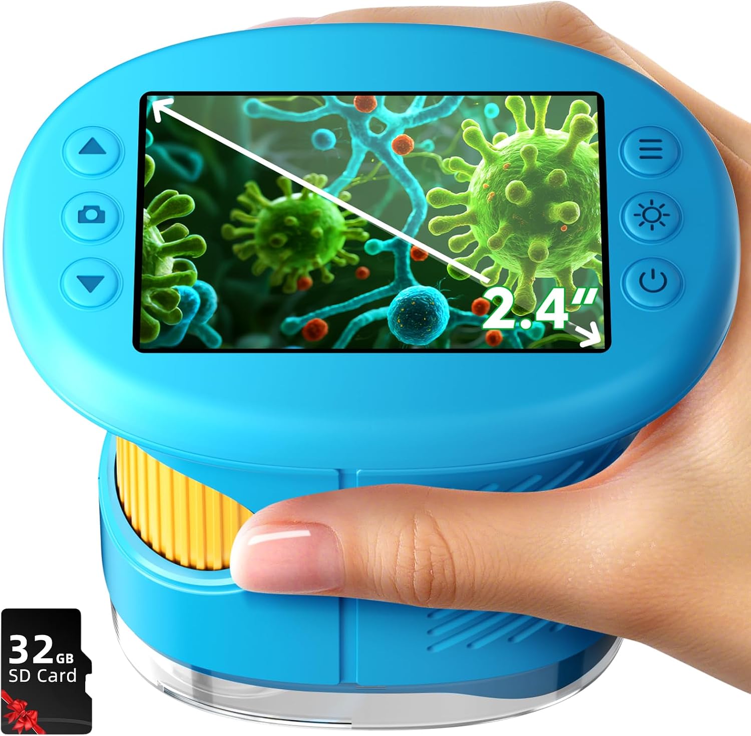 Odatay 4k 1000x Digital Microscope Kids